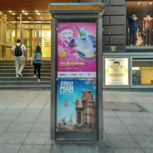 Ein Poster des Internationalen Trickfilm Festivals